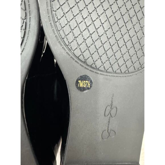 Jessica Simpson Black Patent Platform Oxford Shoes Size 7M NWOT - Picture 8 of 8